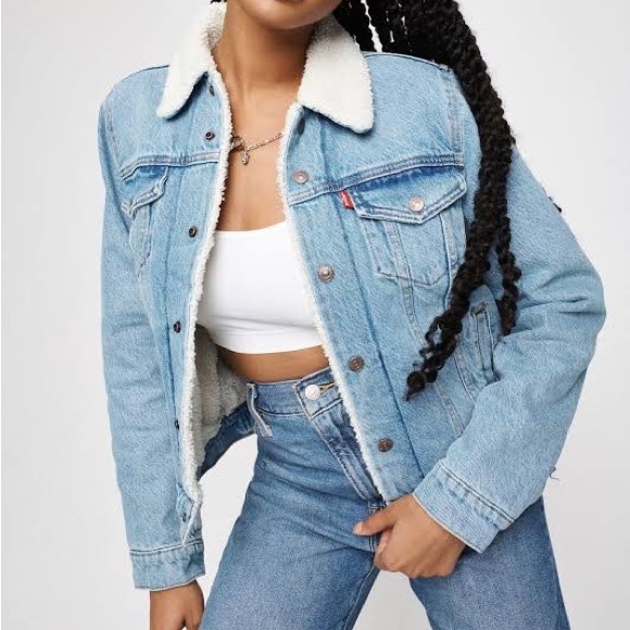 NWT Levis ORIGINAL SHERPA TRUCKER JACKET - Picture 7 of 8